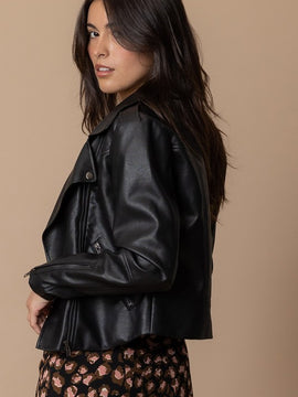 Kourtney Vegan Moto Jacket