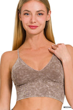 Washed Out Padded Bralette