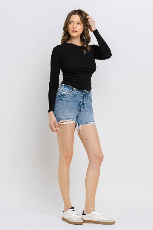 Unfettered Denim Shorts