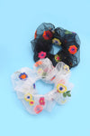 Janie Floral Scrunchies