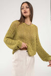 Kelsey Sheer Sweater