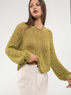 Kelsey Sheer Sweater