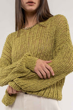 Kelsey Sheer Sweater