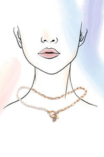 Talia Toggle Necklace