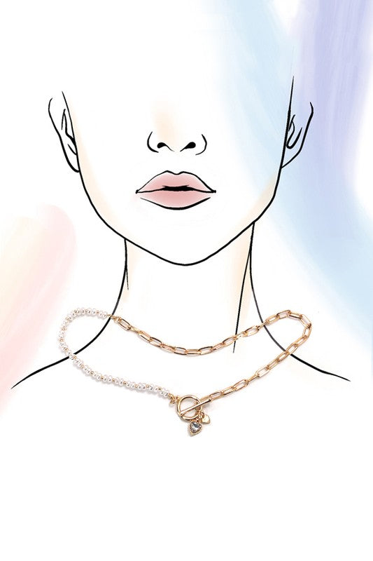 Talia Toggle Necklace