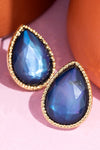 Samara Teardrop Stud Earrings