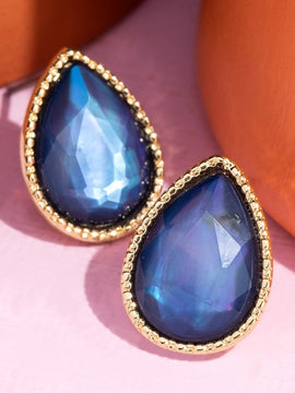 Samara Teardrop Stud Earrings