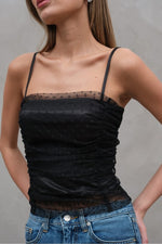 Breanne Mesh Dot Cami