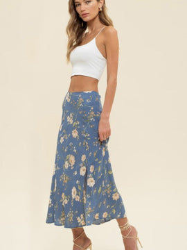 Blooms Midi Skirt