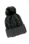 Taryn Cable Pom Hat