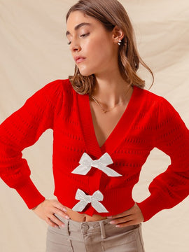 Taylor Bow Sweater