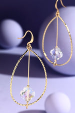 Version Gem Drop Earrings