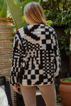 Dakine Checkered Cardigan