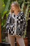 Dakine Checkered Cardigan