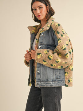 Jana Sherpa Denim Jacket