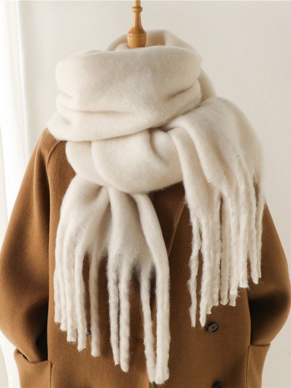 Snowy Plush Scarf