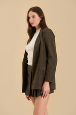 Glen Plaid Blazer