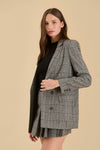 Glen Plaid Blazer