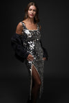 Debbie Sequin Midi Dress