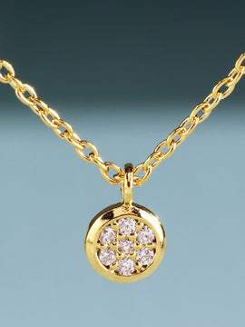 Gentry CZ Pendant Necklace