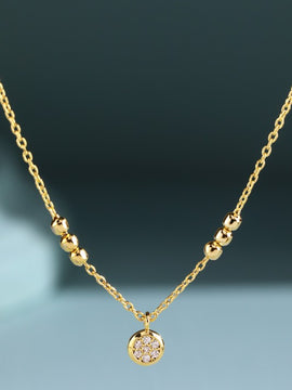 Gentry CZ Pendant Necklace