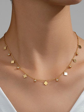 Ainsley Clover Necklace