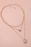 Heart Organic Pearl Necklace
