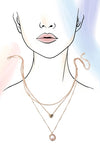 Heart Organic Pearl Necklace