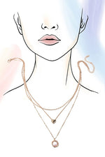 Heart Organic Pearl Necklace