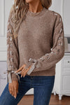 Cassidy Bow Chenille Sweater