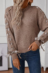 Cassidy Bow Chenille Sweater