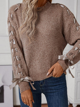 Cassidy Bow Chenille Sweater