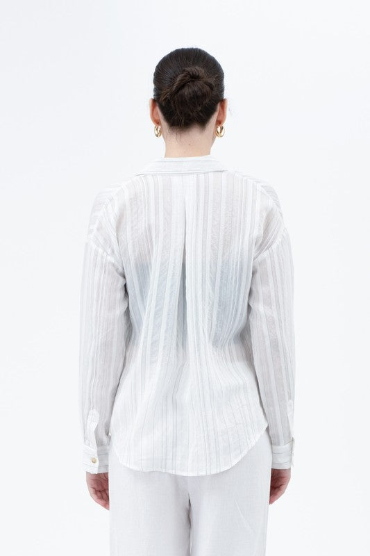 Anton Stripe Button Down
