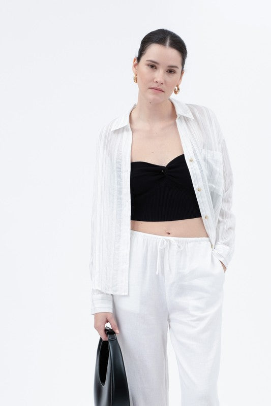 Anton Stripe Button Down