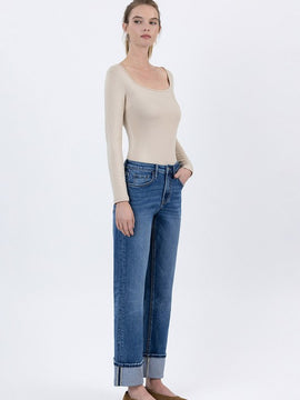 Benefactor Cuffed Jeans