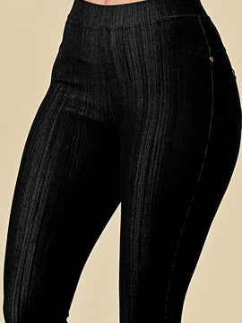 Ayla Textured Flare Pants