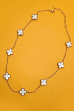 Haven Quatrefoil Necklace
