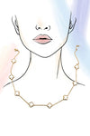 Haven Quatrefoil Necklace