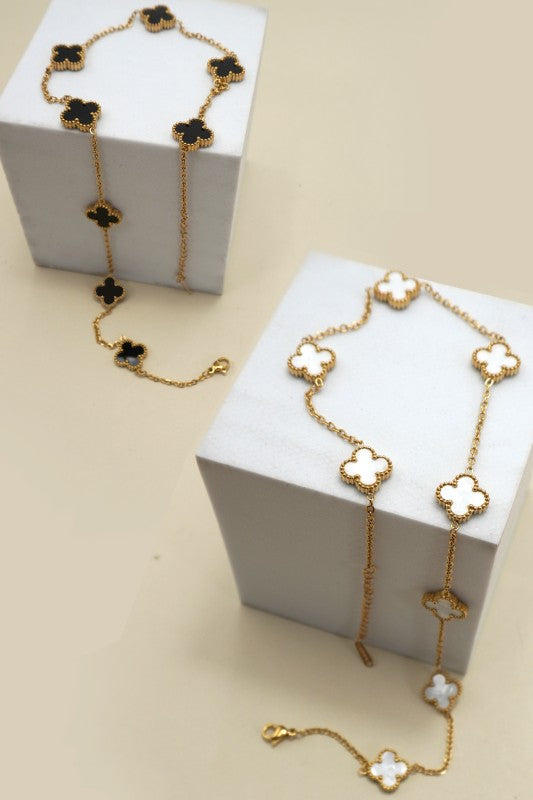 Haven Quatrefoil Necklace