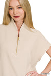 Bella Quarter Zip Top