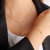Zarina CZ Drop Necklace