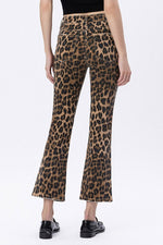 ChaCha Leopard Kick Flare Pants