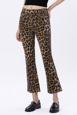 ChaCha Leopard Kick Flare Pants