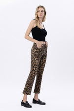ChaCha Leopard Kick Flare Pants