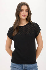 Elizabeth Eyelet Sweater