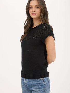 Elizabeth Eyelet Sweater