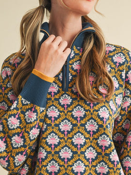 Marnie Quarter Zip Sweater