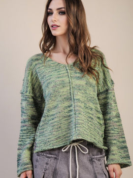 Marla Exposed Seam Sweater
