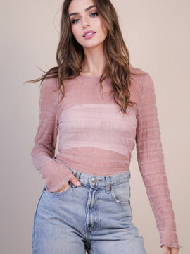 Madsen Mesh Top