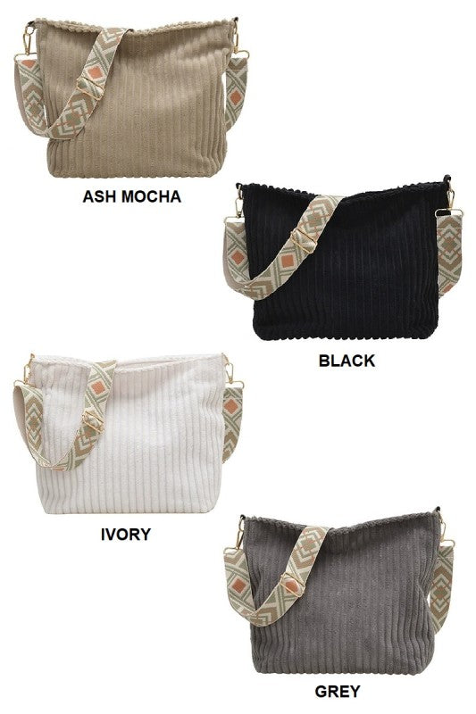 Janina Corduroy Bag